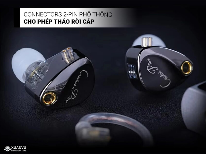 Tai nghe KZ Castor Pro connectors