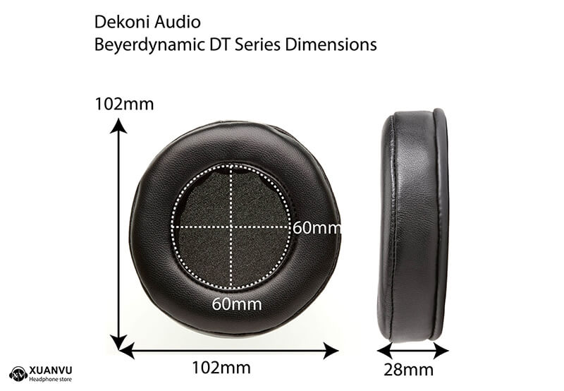Đệm Pad Dekoni Audio EPZ-DT78990-PL kích thước 