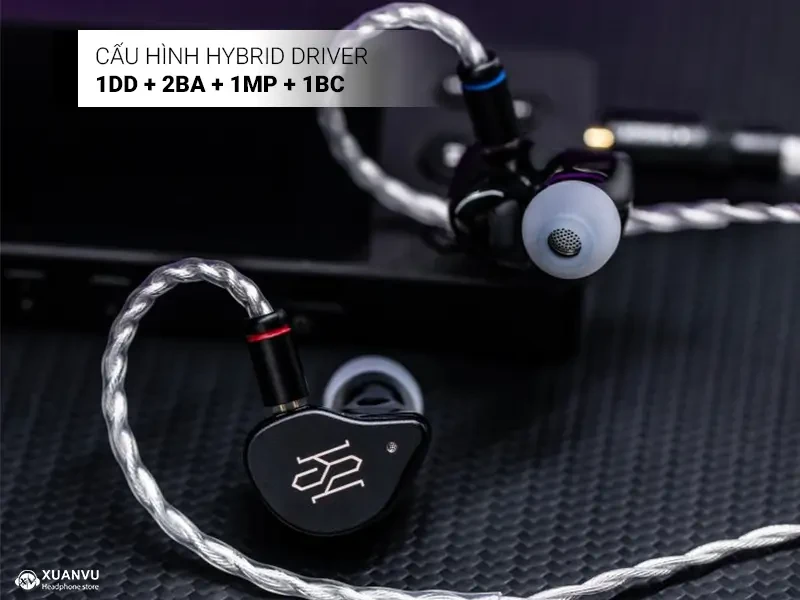 Tai nghe Simgot SuperMix 5 driver