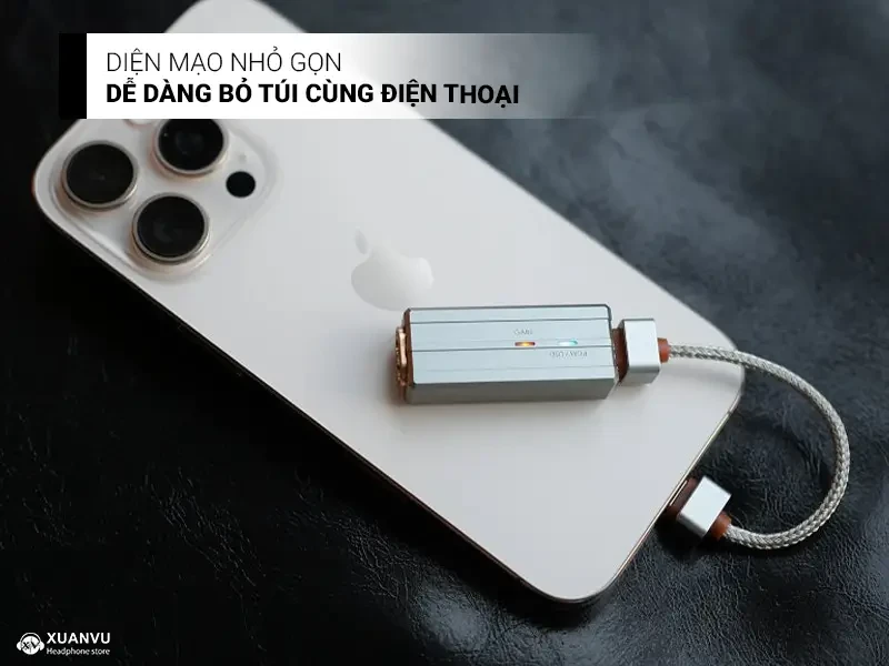 Dongle DAC/AMP ddHiFi TC44Pro E3 diện mạo