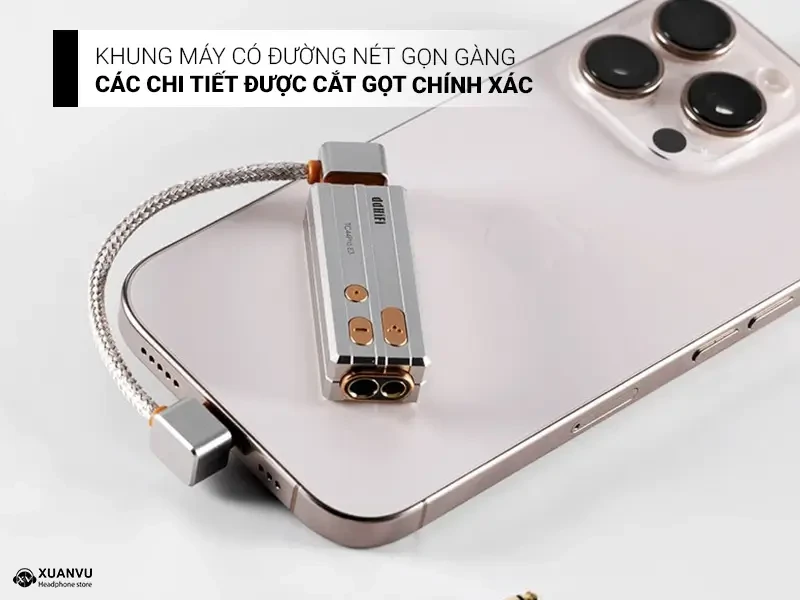 Dongle DAC/AMP ddHiFi TC44Pro E3 chất lượng hoàn thiện