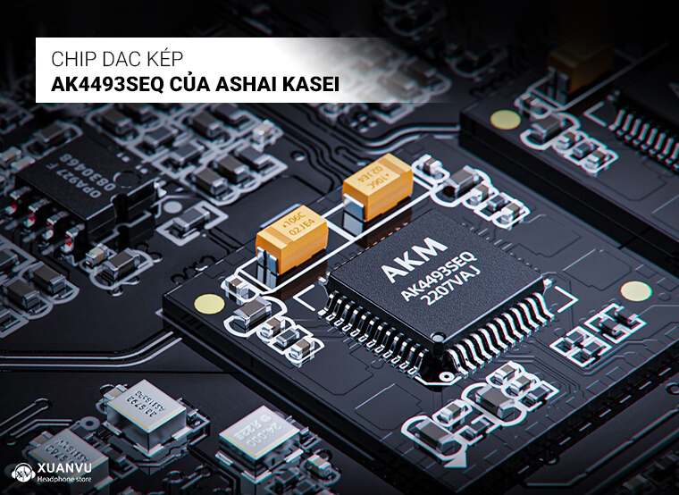 Bluetooth DAC/AMP FiiO K7 BT chip dac kép