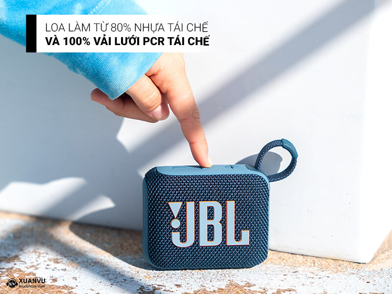 Loa Bluetooth JBL Go 4 vật liệu tái chế