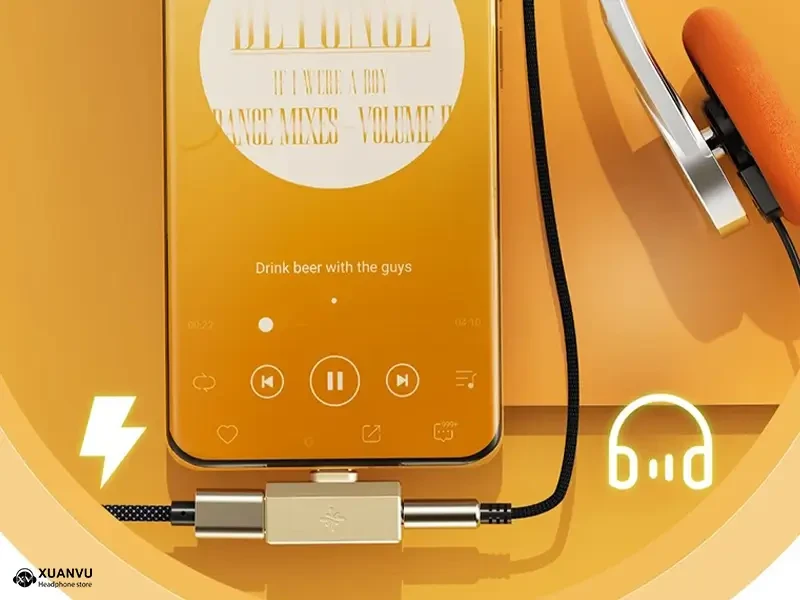 Dongle DAC/AMP FiiO Snowsky Tiny A tương thích rộng rãi 