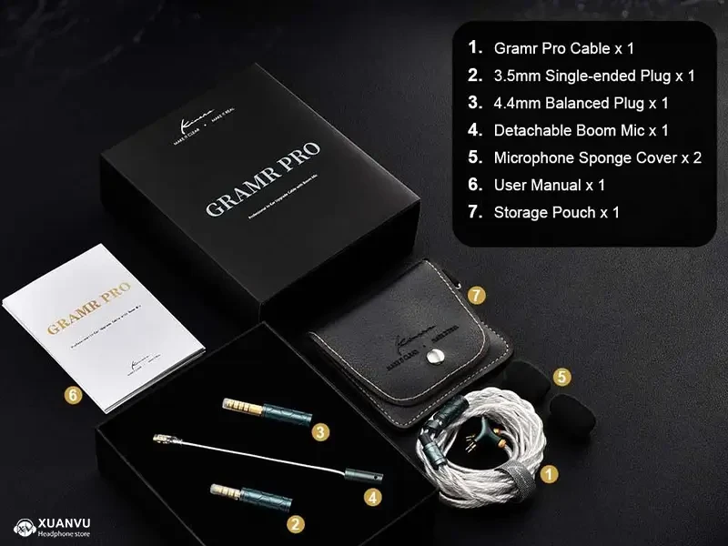 Kinera Gramr Pro Cable - 2 Pin 0.78mm phụ kiện