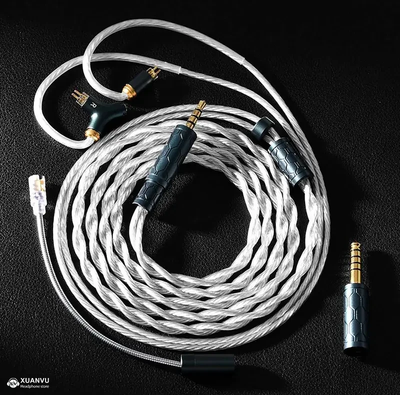 Kinera Gramr Pro Cable - 2 Pin 0.78mm vật liệu vỏ