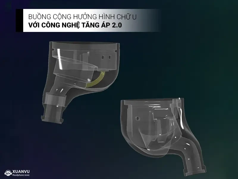 Tai nghe Kinera Celest Wyvern Black Remaster - 3.5mm, không Mic buồng âm cộng hưởng