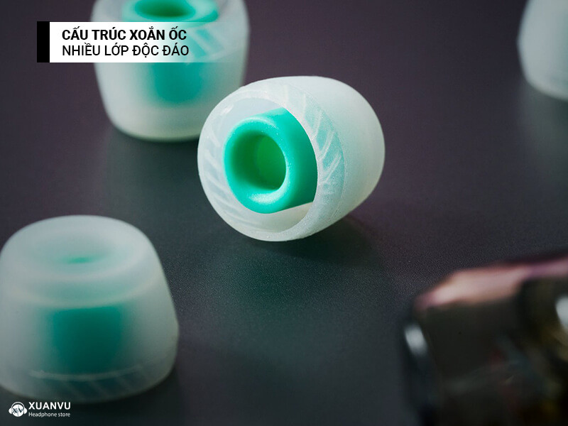 Hidizs ET01 Silicone Eartips cấu trúc