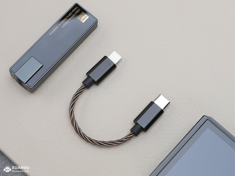 Hidizs LT02 USB-C to Lightning Cable tương thích