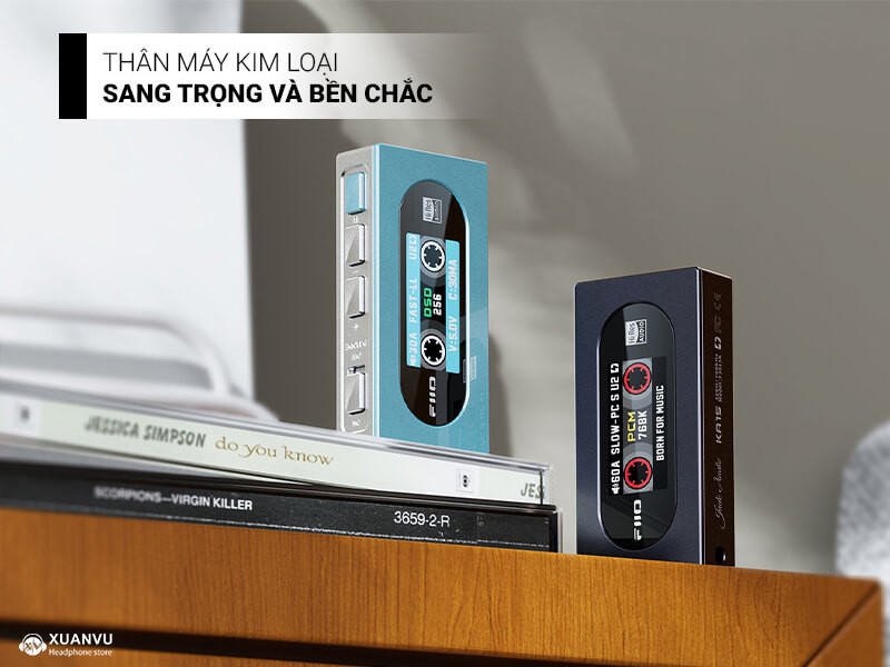 DAC/AMP FiiO KA15 thân máy kim loại