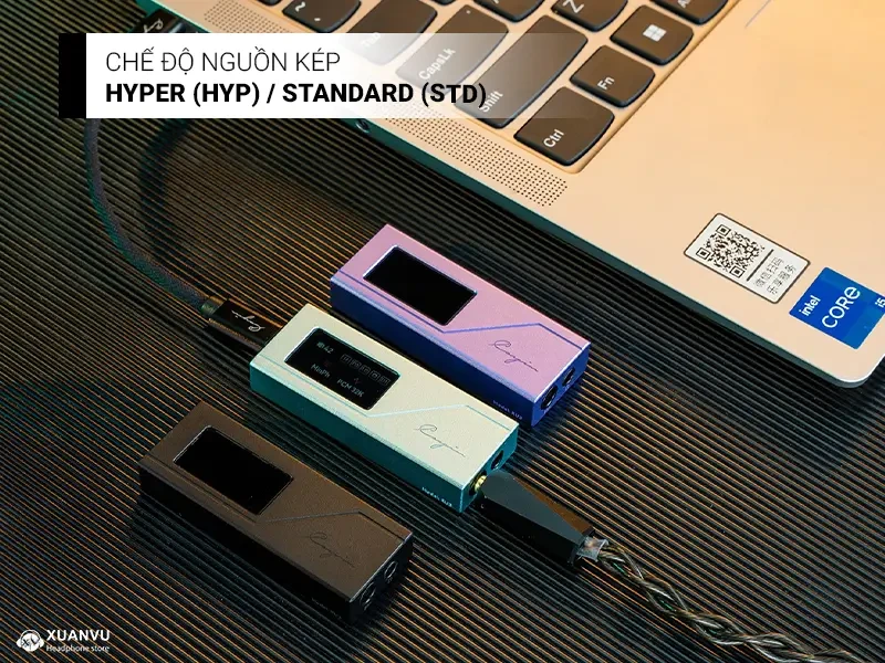 DAC/AMP Cayin RU3 chế độ khuếch đại