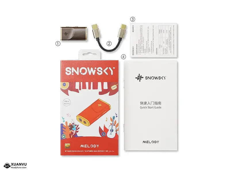 DAC/AMP Fiio Snowsky Melody bao bì