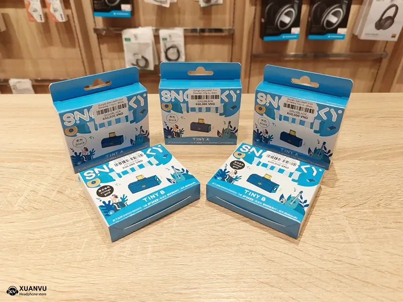 Dongle DAC/AMP FiiO Snowsky Tiny B phụ kiện