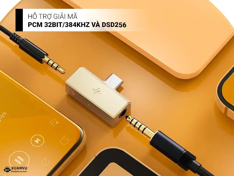 Dongle DAC/AMP FiiO Snowsky Tiny B giải mã