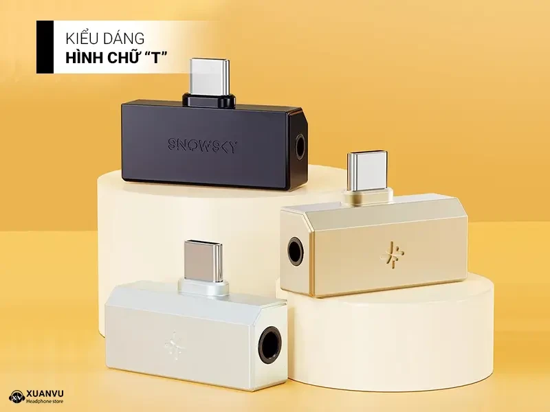 Dongle DAC/AMP FiiO Snowsky Tiny B kiểu dáng chữ t