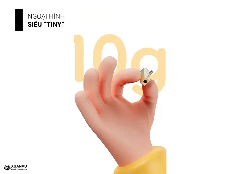 Dongle DAC/AMP FiiO Snowsky Tiny B ngoại hình