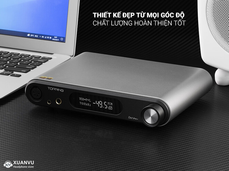 DAC/AMP Topping DX7 Pro+ thiết kế