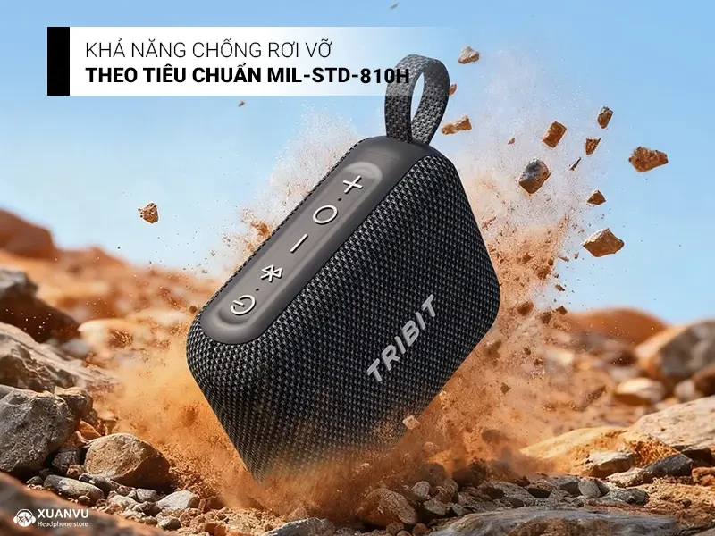 Loa Bluetooth Tribit PocketGo chống rơi vỡ