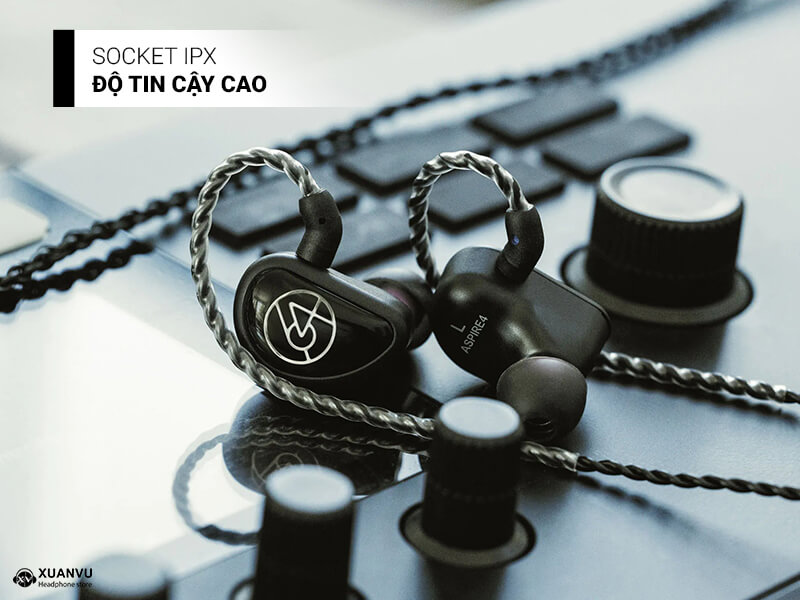 Tai nghe 64 Audio Aspire 4 socket IPX