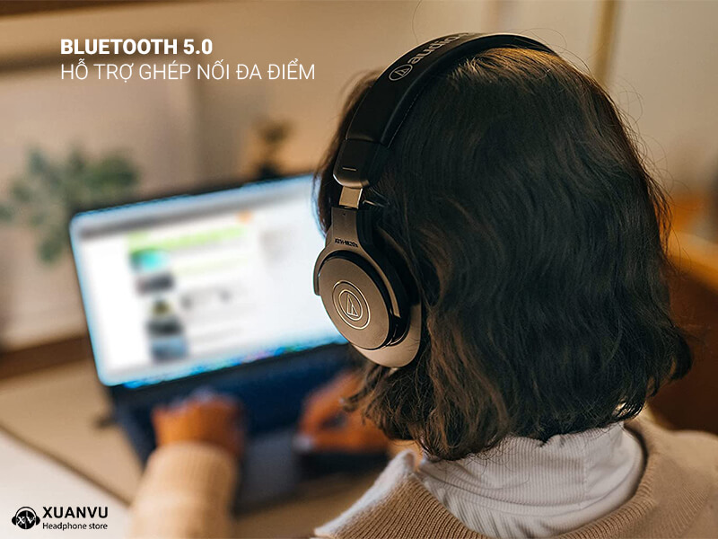 Tai nghe Bluetooth Audio-Technica ATH-M20xBT bluetooth