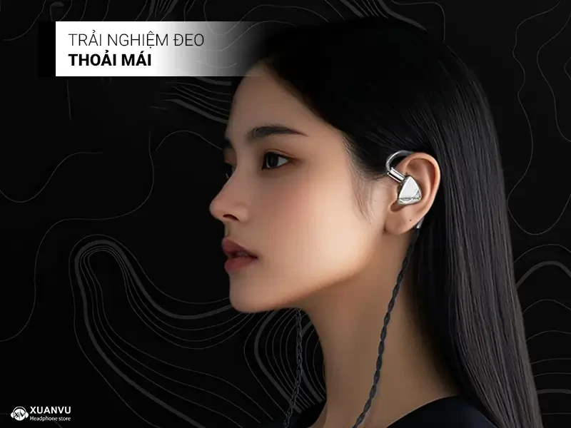 Tai nghe Roseselsa QuietSea II trải nghiệm đeo