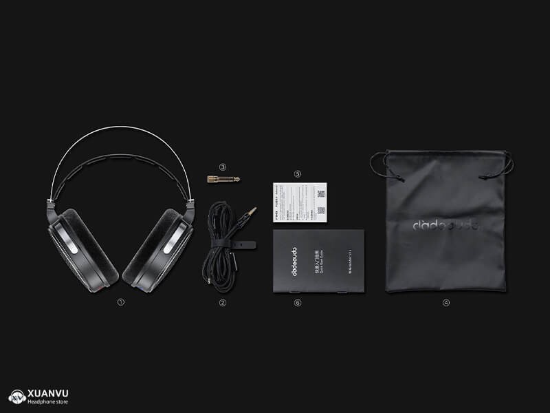 Tai nghe FiiO JT3 phụ kiện