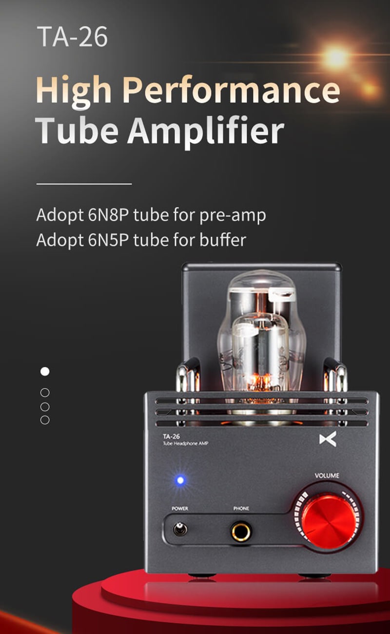 xDuoo TA-26 Tube Headphone Amplifier hình 1