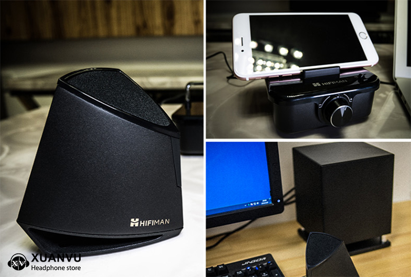 Hệ thống âm thanh để bàn HiFiMan X100 thiết kế nhỏ gọn