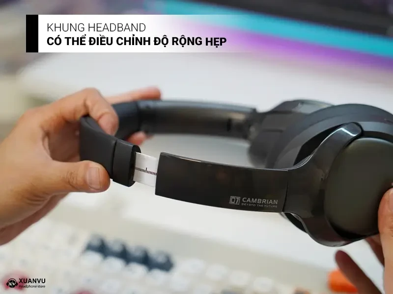 Tai nghe Bluetooth Roseselsa Cambrian khung headband