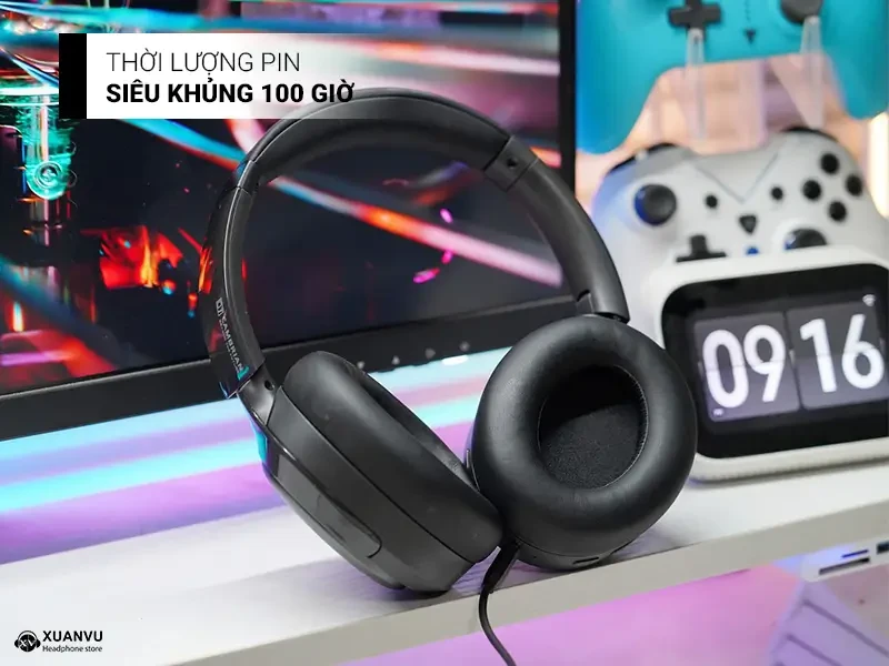 Tai nghe Bluetooth Roseselsa Cambrian thời lượng pin