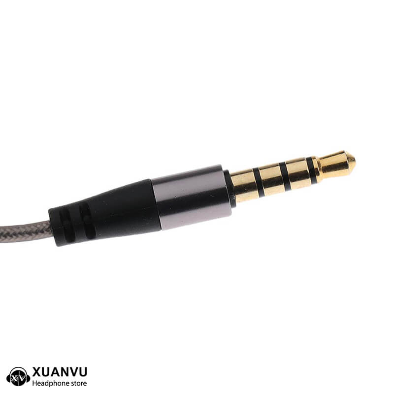 Cable thay thế cho tai nghe Moxpad X3 đầu jack cắm 3.5mm mạ vàng
