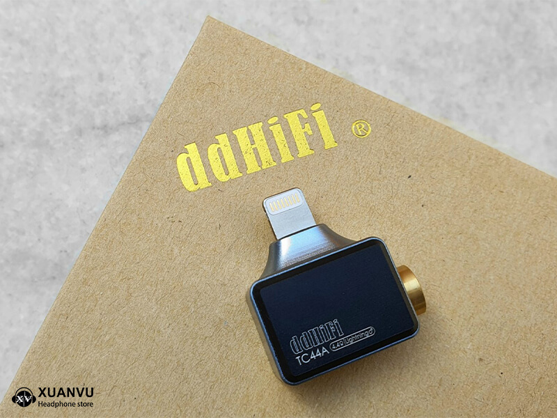 ddHiFi TC44A 4.4mm Miniaturization Adapter for iPhone bộ khuếch đại