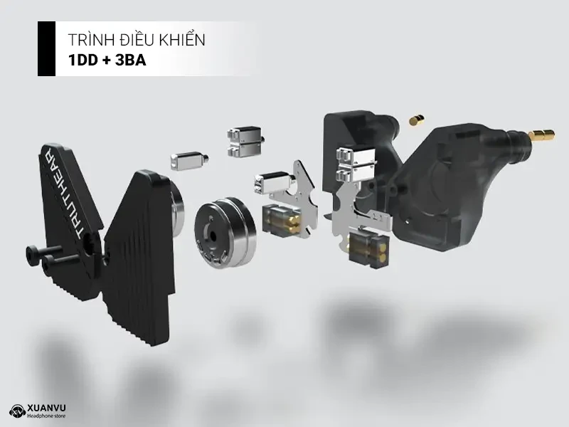 Tai nghe Truthear Pure trình điều khiển