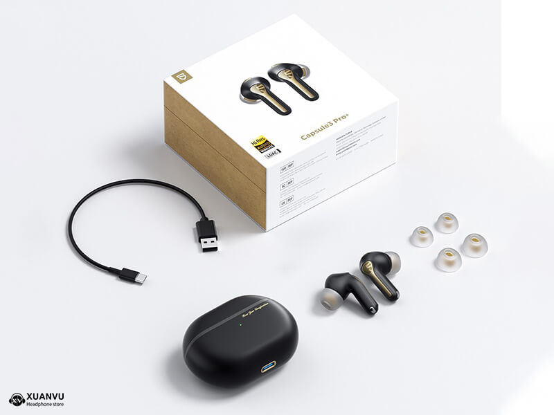 Tai nghe bluetooth SoundPeats Capsule 3 Pro + bao bif