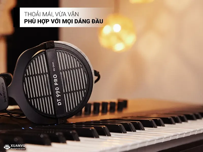 Tai nghe Beyerdynamic DT 990 Pro 80 Ohm cảm giác đeo