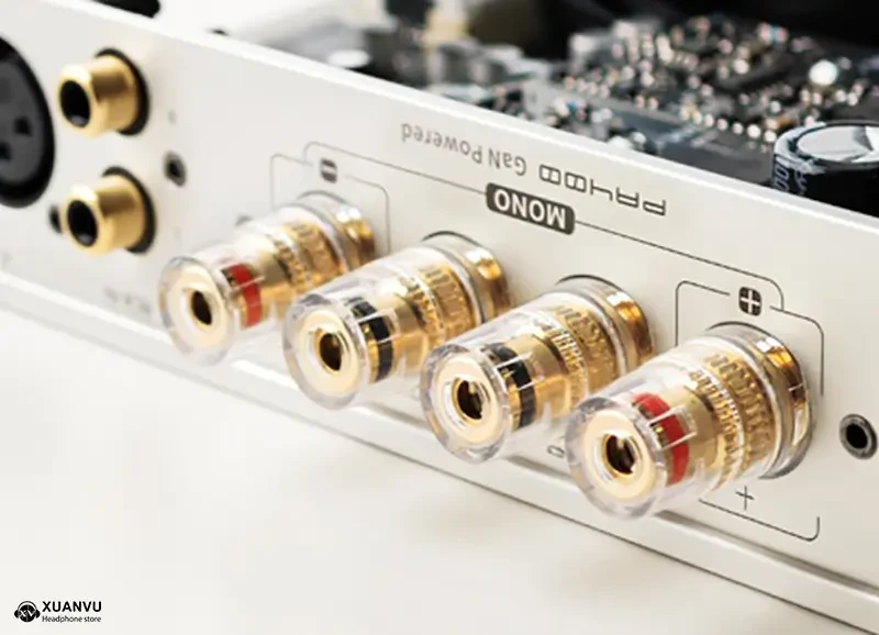 SMSL PA400 GaN Power Amplifier đầu nối mạ vàng