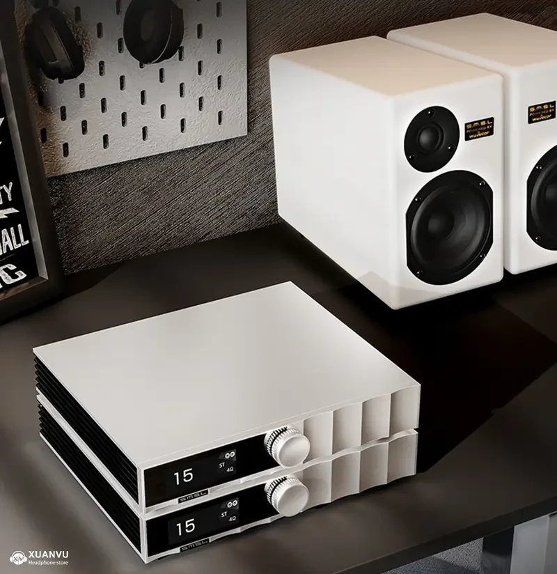 SMSL PA400 GaN Power Amplifier chế độ mono xlr