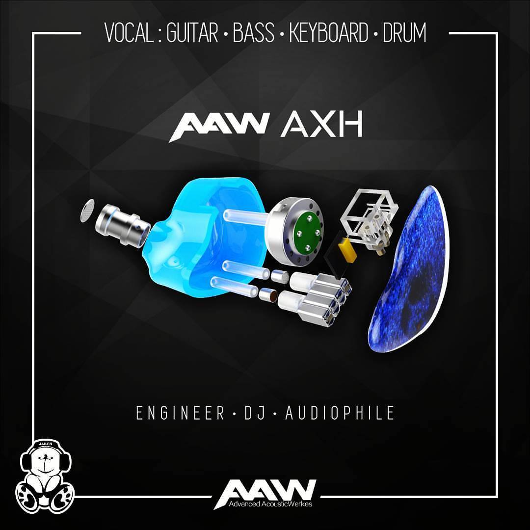 AAW AXH Universal IEM chất lượng âm tuyệt vời 