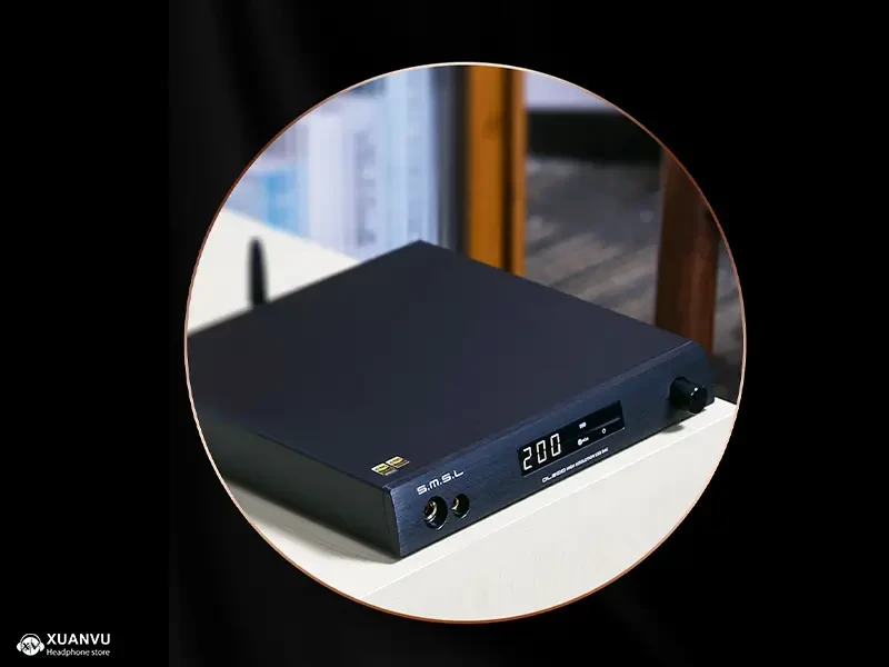 DAC/AMP SMSL DL200 đầu vào và đầu ra 