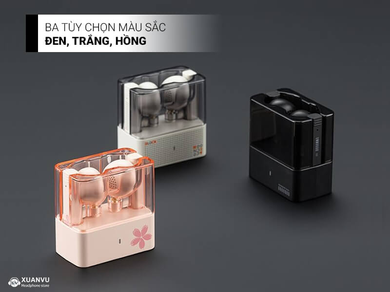 Tai nghe True Wireless Moondrop Block màu sắc 