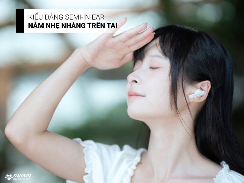 Tai nghe True Wireless Moondrop Block kiểu dáng in-ear