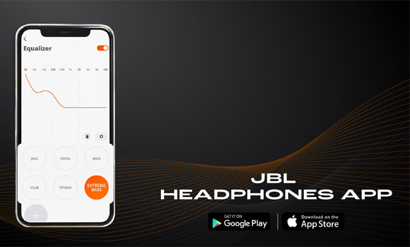 Tai nghe True Wireless JBL Tune Beam ứng dụng