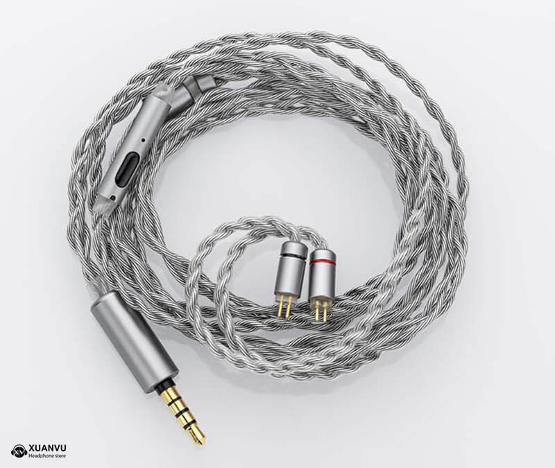 Moondrop MC2 Microphone Upgrade Cable kỹ thuật bện