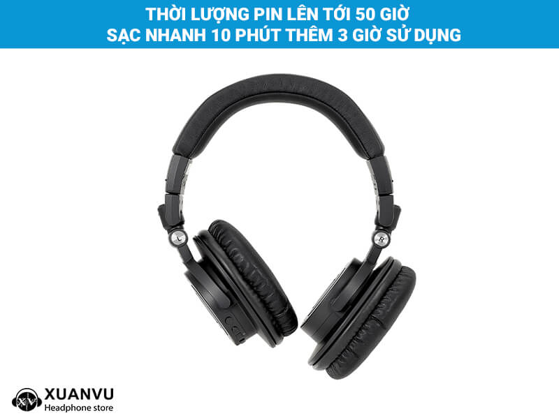 Tai nghe Bluetooth Audio-Technica ATH-M50xBT2 hình 6