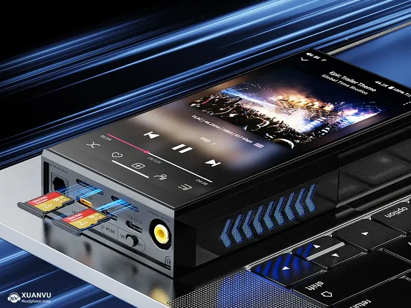 Máy nghe nhạc FiiO M27 (Aluminum Alloy) thẻ nhớ