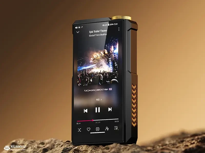 Máy nghe nhạc FiiO M27 (Aluminum Alloy) thiết kế