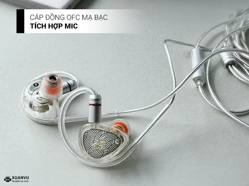 Tai nghe Tangzu Wan'er SG 2 (3.5mm, có mic) dây cáp