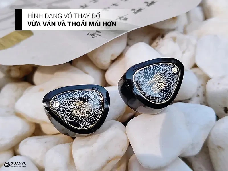Tai nghe Tangzu Wan'er SG 2 (3.5mm, có mic) hình dạng vỏ