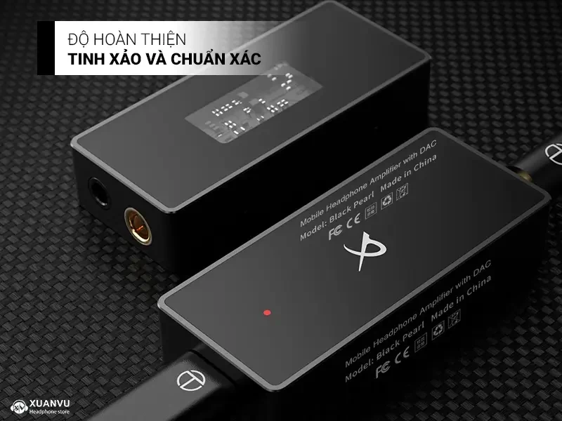 DAC/AMP TRN Black Pearl độ hoàn thiện