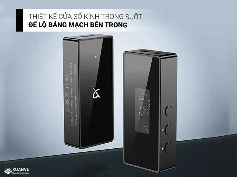 DAC/AMP TRN Black Pearl thiết kế